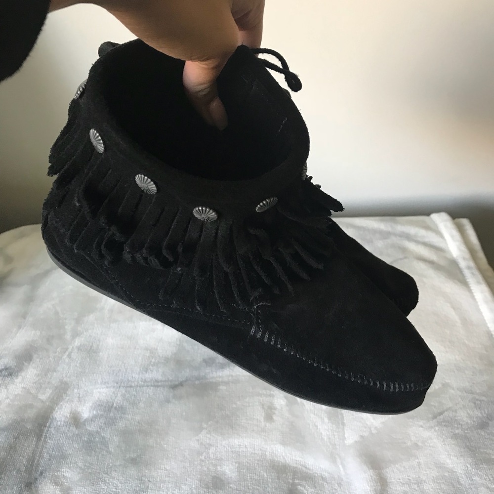 Black boots